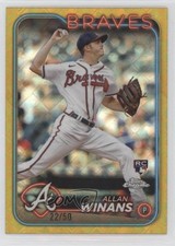 2024 Topps Chrome Logofractor Edition Gold Refractor 22/50 Allan Winans 0xh3