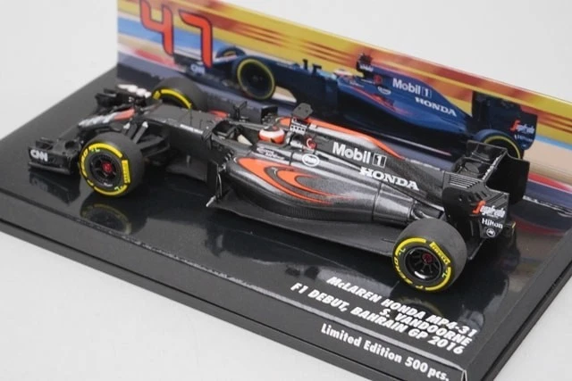 1:43 MINICHAMPS 533164347 ck-modelcars custom McLaren Honda MP4-312016 #47 - Image 2 of 4