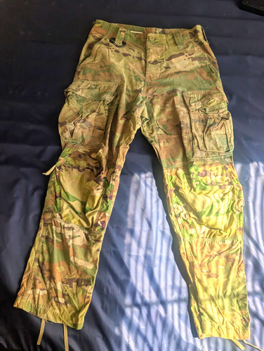 USGI Multicam Combat Cargo Pants Ankle Ties Mens Small-Short SPM1C-11-D-0012