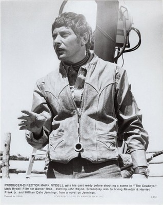 Mark Rydell COWBOYS Original photograph from the set of the 1972 film #145421