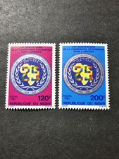 Stamp Niger Economic Commission No. 611/612 New ** Luxury MNH 1983
