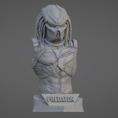 Sci-fi Man Bust 3D Print Model Kit Unpainted Unassembled 15cm 20cm 30cm