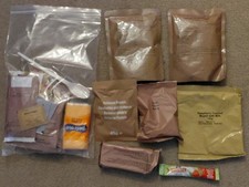 24hr British Military Ration Pack Camping/Hiking Sealed And In Date 1