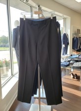 Van Heusen Men  s 38x34 Black Cool Flex Slim Fit Dress Pants