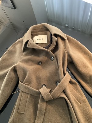 Wollmantel von RÓHE Frames Khaki oversize D 38
