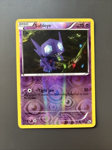 Pokemon TCG Sableye Legendary Treasures 61/113 Reverse Holo