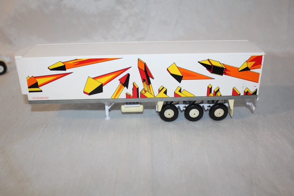 Eligor Lbs 1/43 semi remorque R390  frigo Lamberet pour pièces ou a restaurer - Photo 2/4