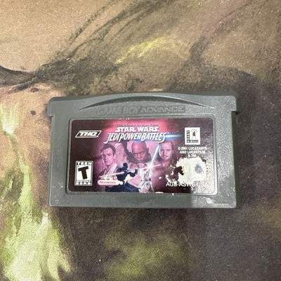 Star Wars Jedi Power Battles THQ Nintendo Game Boy Advance GBA Cartridge 2001