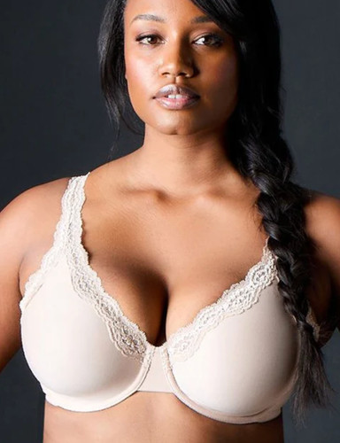 Wacoal 855301 Softly Styled Underwire Bra Beige 36C