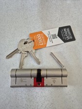 Ultion 1 Star Euro Door Cylinder 50/50 100mm Satin Chrome