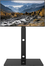 TV Floor Stand 30-70 Inch LED LCD OLED Flat Curved Tvs, Height Tall Swivel
