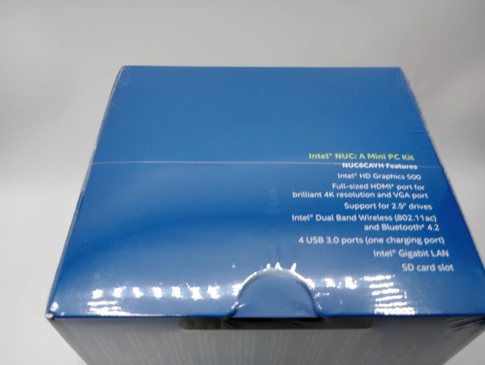 Intel NUC6CAYH Mini PC Kit (Celeron J3455, NO RAM, NO DRIVE, NO OS) - SEALED NEW - Image 2 of 4