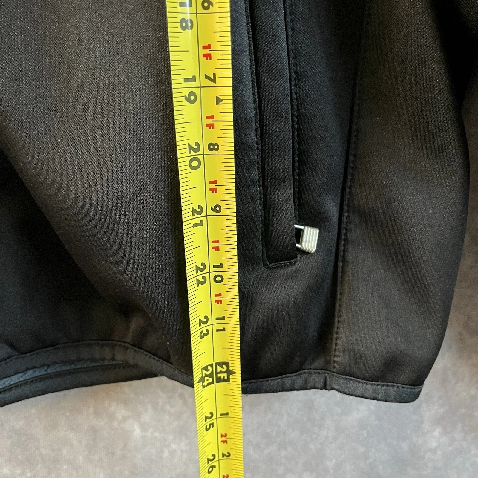 Phenix Softshell Jacket Mens Medium Black Aerothermo Fleece Lined EY5G860 - product detail image 11