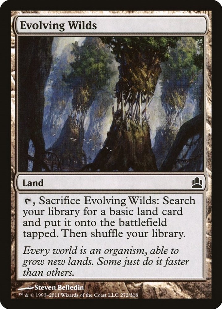 Evolving Wilds - 272 - NM - Commander