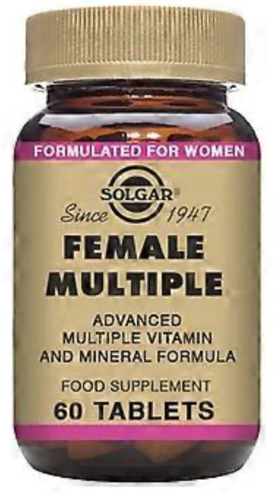 Solgar Mujer Múltiples 60 Comprimidos - Veganos (Pack de 1) Leer descripción Foto 2 de 4