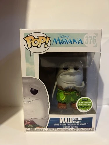 Funko Pop! Vinyl: Disney - Maui (Shark) - Emerald City Comic Con #376