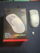 ASUS ROG Keris Wireless Aimpoint Gaming Mouse White