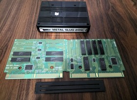 US Seller Neo Geo MVS -Authentic Metal Slug 1, 2, 3 & 5 cart lot
