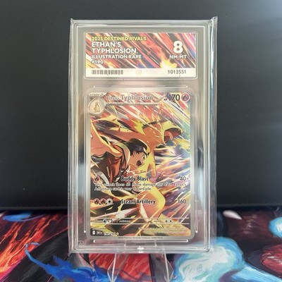 Pokémon TCG Destined Rivals Ethan's Typhlosion Karte 190 Ace 8