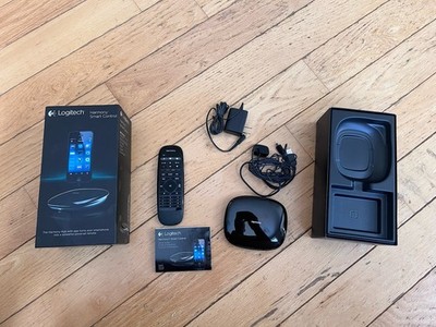 Logitech Harmony Smart Control Hub & Remote Charger And Wires
