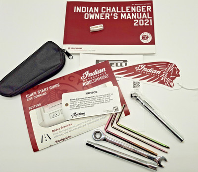 Bedienungsanleitung Indian Challenger Owner`s Manual 2021,  Englisch,  Set 6
