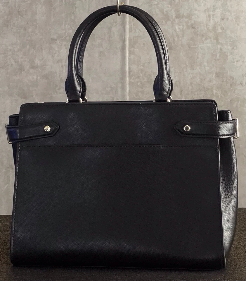 Сумка через плечо Kate Spade черная сафьяновая кожа Staci средняя - Изображение 2 из 4