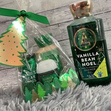 NEW Bath  Body Works Vanilla Bean Noel Body Set