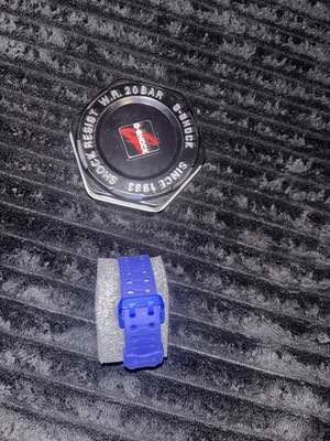 G-SHOCK Men's Blue Resin Sport Watch, Analog Quartz, Shock Resistant 200m
