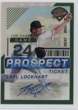 2024 Panini Prospect Edition Green Prizm Signatures Lael Lockhart Jr Auto 1oj6