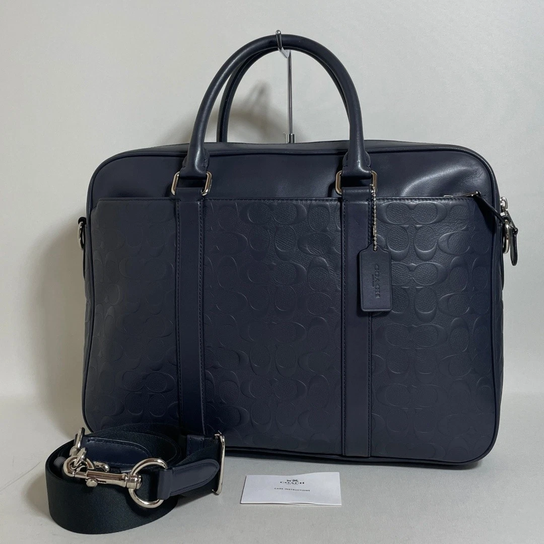 Coach Blue Briefcase/Document Case Bags for Men for sale | eBay
