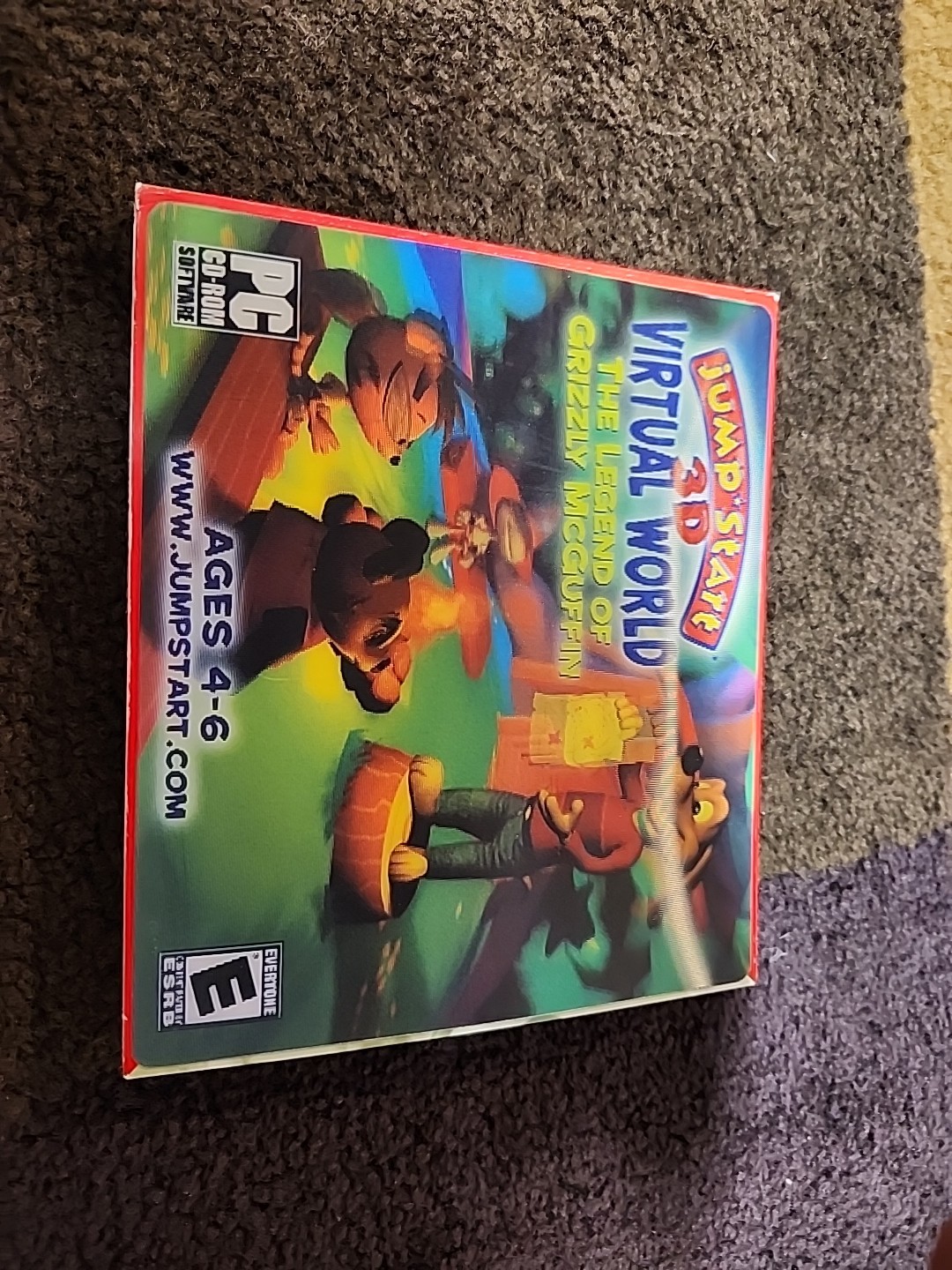 Jump Start 3D Virtual World the Legend of Grizzly McGuffin PC CD-ROM 2008