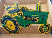 John Deere Wooden Tractor Peg Hat/Coat Rack