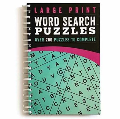 Large Print Word - Spiral-bound, by Parragon Books; Parragon - Acceptable p