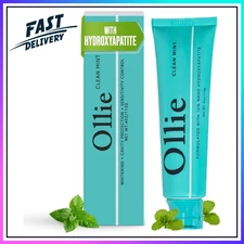 Clean Mint Nano Hydroxyapatite Toothpaste for Teeth Whitening, 10% Hydroxyapa