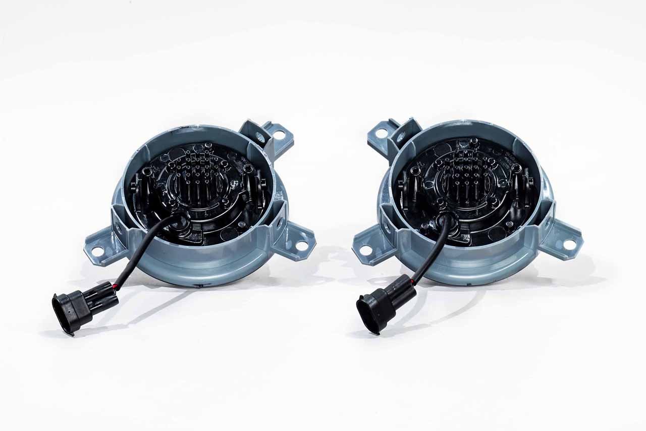 Ferrari F355 Left, right Fog lights Pair Chrome