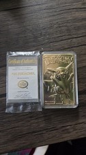 carte pokemon oro 23k pikachu