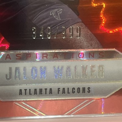 2025 Panini Donruss Elite - Rookies Jalon Walker #165 Aspirations