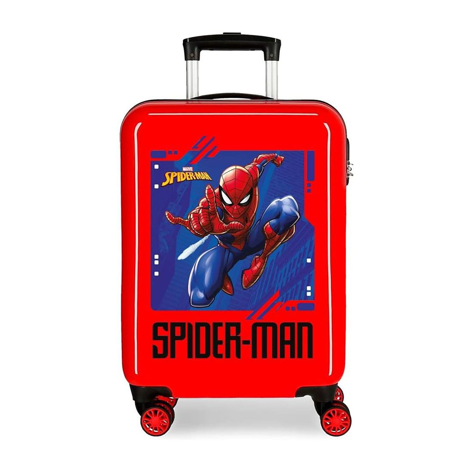 Trolley Spiderman Street Rosso 55cm Bagaglio a Mano ABS SPIDERMAN - X13091