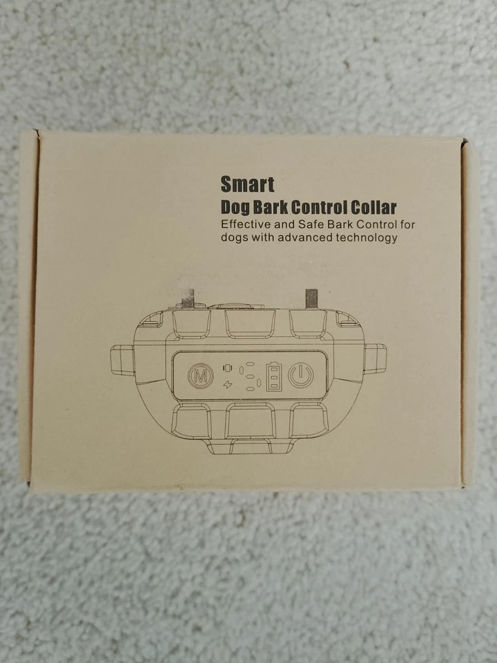 Rechargeable Dog Training Collar Waterproof Remote Control Shock Beep Anti-Bark - Image 2 of 3