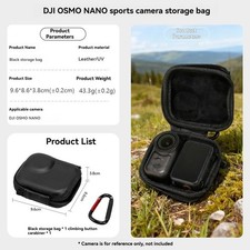 Storage Bag Outdoor Protector Portable Box Sports Camera Accessory for DJI NANO