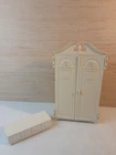 Vintage 1960s Barbie Armoire Wardrobe Closet & Hope Chest by Susy Goose