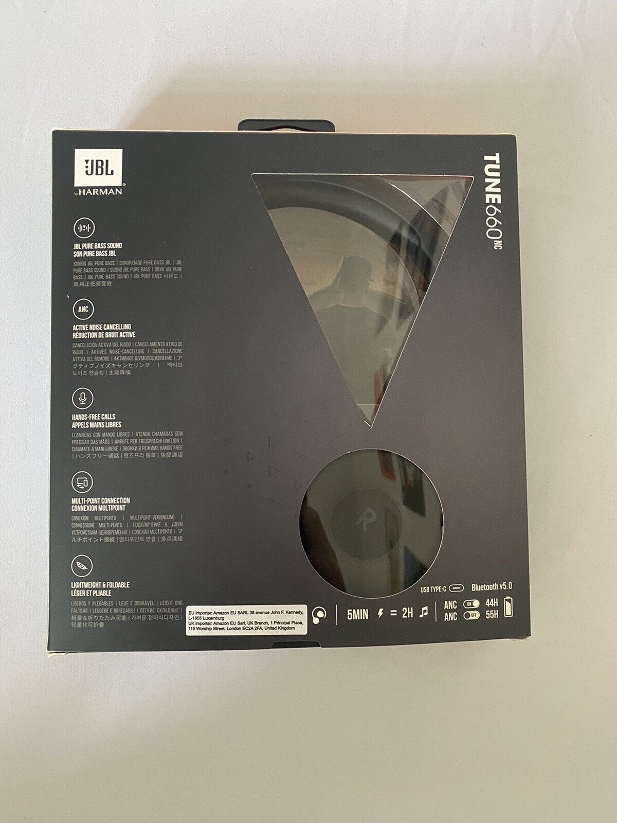 Thumbnail - Jbl Tune 660nc Ohraufliegende Kopfhörer - Schwarz