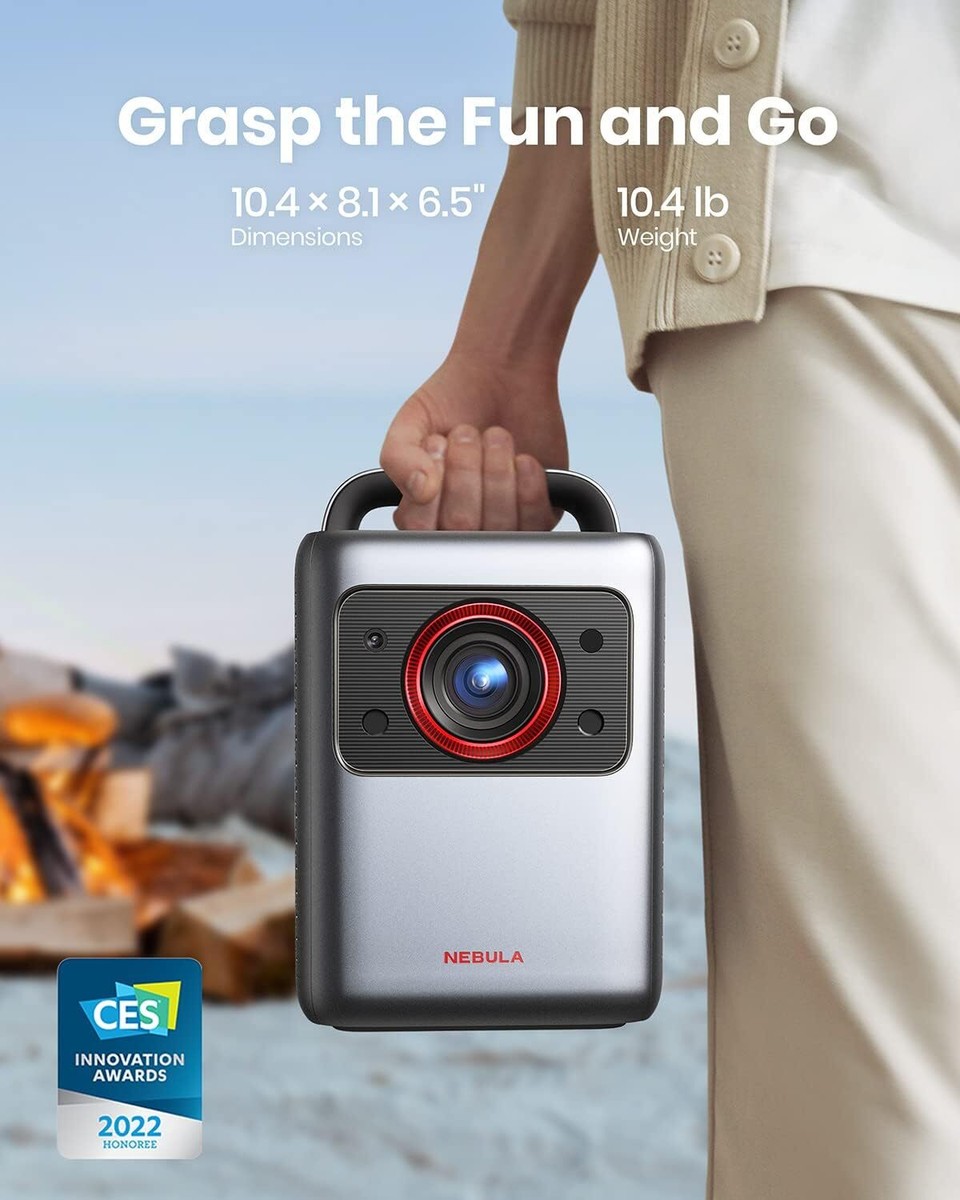 NEBULA Cosmos Laser 4K Projector Android TV 10.0 Auto focus Dolby