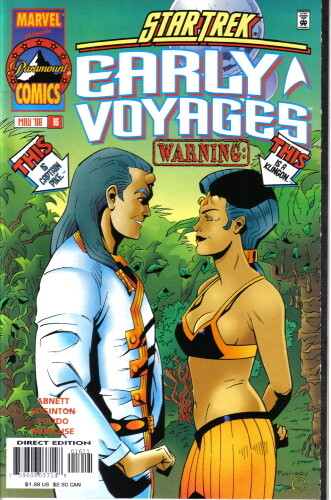 Star Trek Early Voyages Comicbuch #16 Marvel Comics 1998 SEHR HI GRADE A UNGELESEN