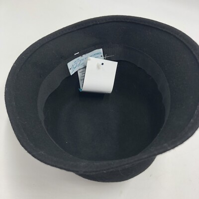 FILIPPO CATARZI ?? WOMEN\'S BLACK WOOL COMFORT WINTER BUCKET HAT Filippo Catarzi Hats for Women on Sale up to 90% Off: Poshmark main image 4