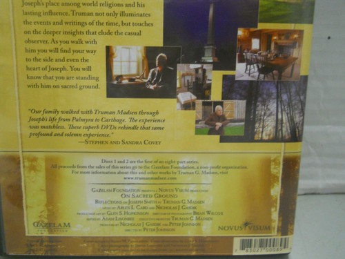 On Sacred Ground: Reflections on Joseph Smith (Parts 1 and 2) - DVD MOVIE - Picture 14 of 14