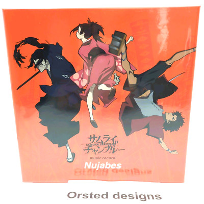 Samurai Champloo Music Record Nujabes 7inch Vinyl Records Box Set