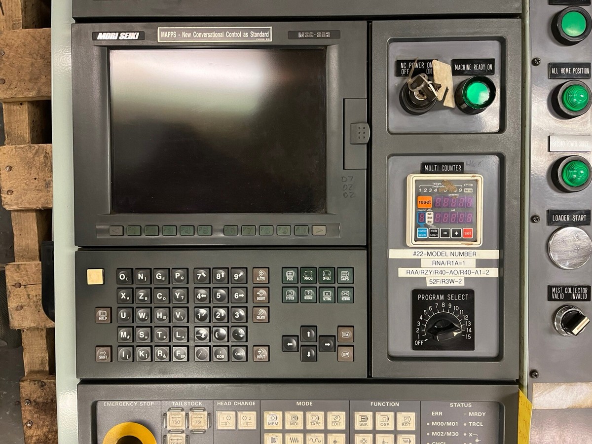 MORI SEIKI,CL253DI0746,CL253 CNC LATHE MSG-803 CNC CONTROL PANEL