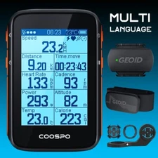 Bike Computer 2.6inch Bicycle Speedometer Odometer Multi-Language Cycling New