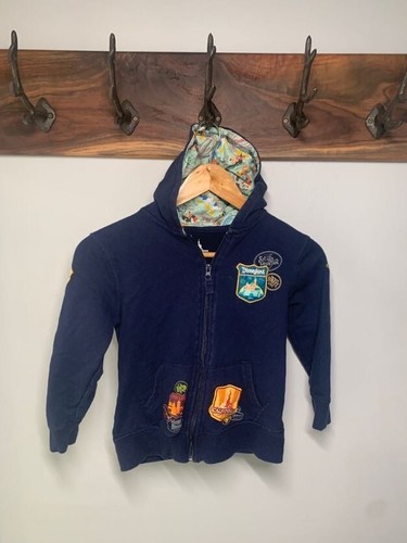 Disneyland Park Zip-Up Hoodie Embroidered - Kids Small - RARE - Splash Mountain - Picture 8 of 8